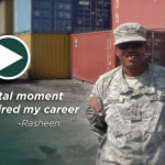 Student Spotlight Video image Rasheen Chatmon