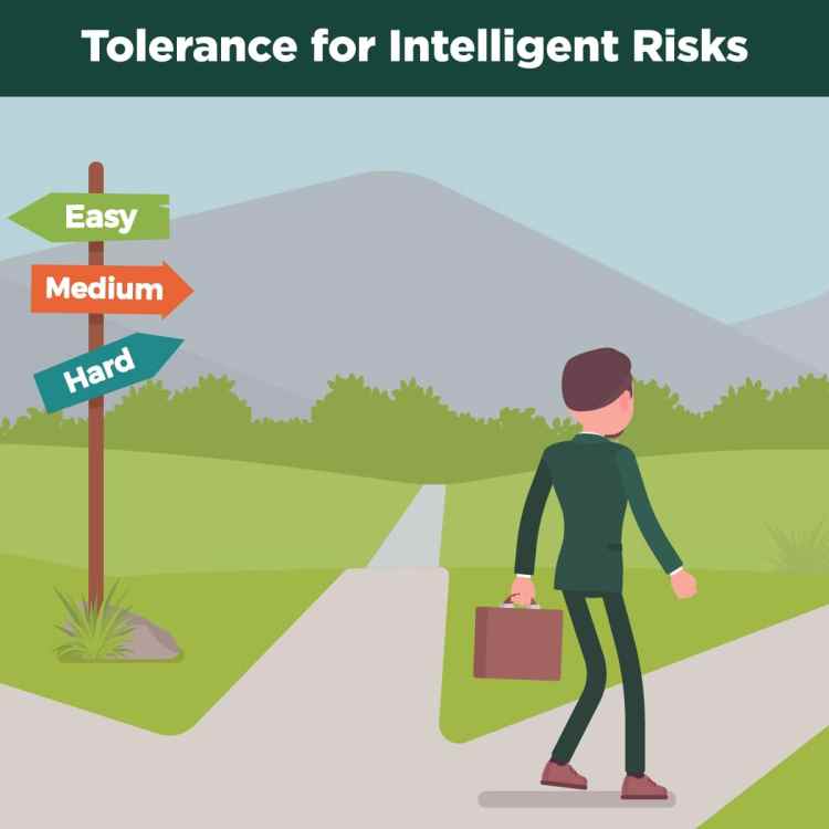 Tolerance for Intelligent Risks