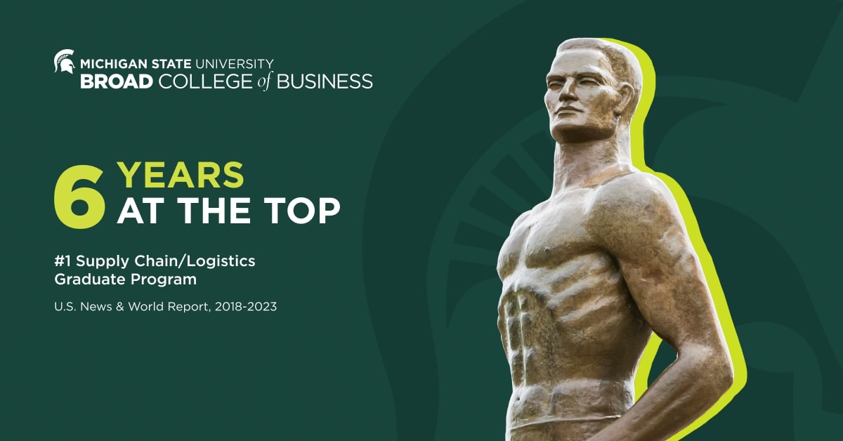 Master of Science in Supply Chain Management MSU Online